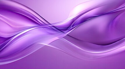 A smooth purple abstract background with flowing lines and soft waves, creating a calming and dynamic visual.