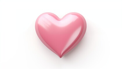 Fototapeta premium pink red heart