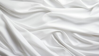 Obraz premium white satin silk background