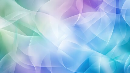 Obraz premium Soft, abstract waves of color blend seamlessly in a serene composition creating a calming atmosphere suitable for backgrounds