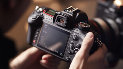 Adjusting Camera Settings During Photoshoot