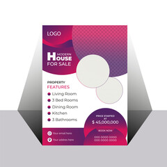 Modern real estate template design