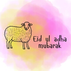 Eid UL adha wishes, Eid UL adha greeting card, happy Eid UL adha, Eid UL adha Mubarak.