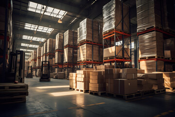 photo of a warehouse, warehouse photo, company warehouse, storage warehouse of a big company
