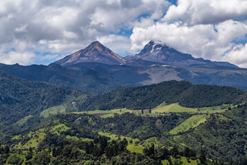 Naklejka premium Andean landscape