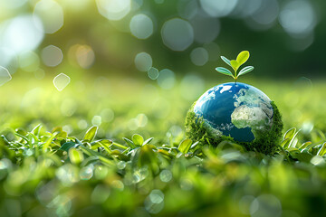 Die Ressourcen unseres Planeten schonen, CO2 Emission durch grüne Energie ersetzen, Kohlendioxid-Emissionen und CO2 Fussabdruck reduzieren, CO2 neutrale Zukunft mit erneuerbaren Energien