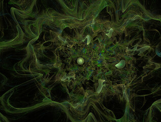 Imaginatory fractal abstract background Image