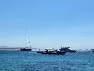 Fototapeta premium Boats on a sea