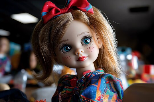 A doll that moves when youâ€™re not looking, shifting positions ever so slightly each time you turn your back