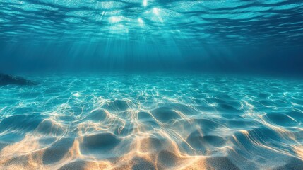 Fototapeta premium Sunlight Underwater