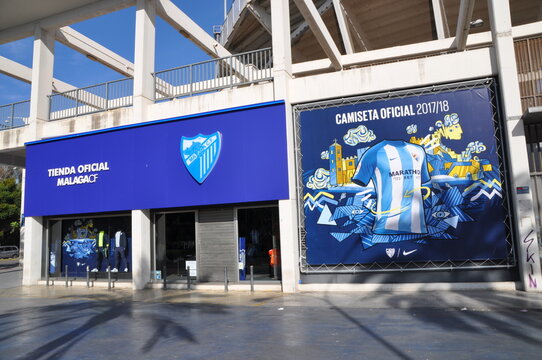 La Rosaleda Malaga CF football stadium, Spain, Europe, national team, league competitions,