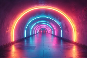 Neon Tunnel