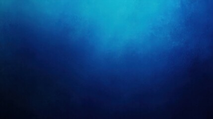 Fototapeta premium A gradient blue background with a strong contrast from dark blue at the bottom to light at the top.