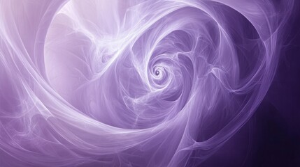 Naklejka premium A smooth violet background with soft, swirling patterns in the center, creating an artistic and calm aesthetic.