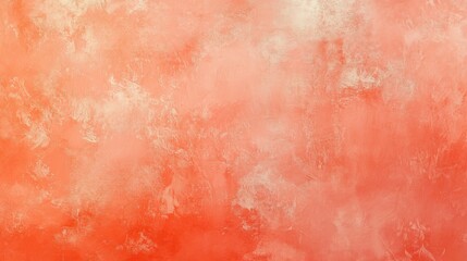 Fototapeta premium A soft coral orange background with faint abstract patterns, adding a calming, artistic feel.