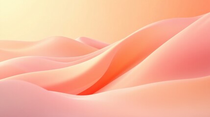 A soft peach orange background with subtle gradients and highlights, giving a minimalistic, calming design.