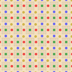 Circle seamless pattern 