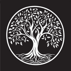 tree of life logo, tree of life vector