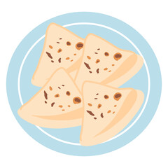 crepe made sweet or savory