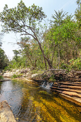rio na cidade de Itambé do Mato Dentro, Estado de Minas Gerais, Brasil