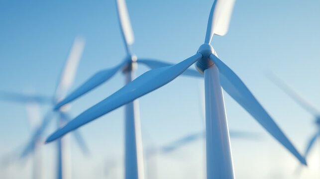Wind Energy: Energy generated from wind by converting its kinetic energy into electricity via wind turbines, including onshore and offshore facilities.
