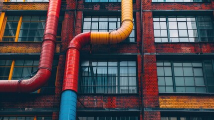 District Heating: A system that delivers heating from a central plant to multiple buildings, distributing steam or hot water through a network of pipes.
