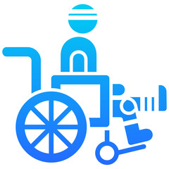 Fototapeta premium Patient Icon