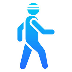 Walking Man Icon