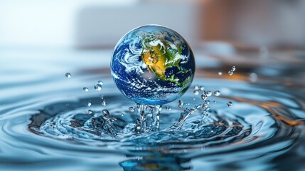 Earth in Water
