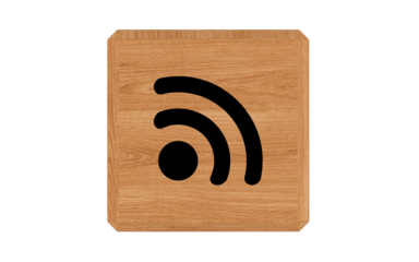 wireless internet sign isolated on white background