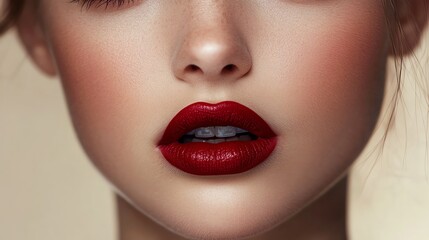 Use a lipstick in darker shades for a bold, dramatic effect suitable for evening looks