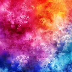 Fototapeta premium A vibrant grainy background with a blend of bright colors and a coarse texture, giving a dynamic and energetic feel. 8k UHD, suitable for high-quality printing or digital display. 