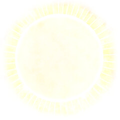 White sun clipart white background transparent PNG