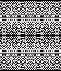 
Vector illustration of traditional Indonesian songket motif design pattern. Suitable for songket motifs, batik on fabric, background