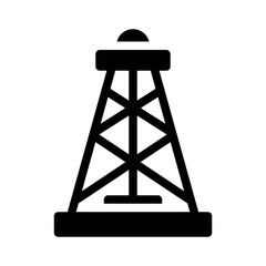 oil glyph icon