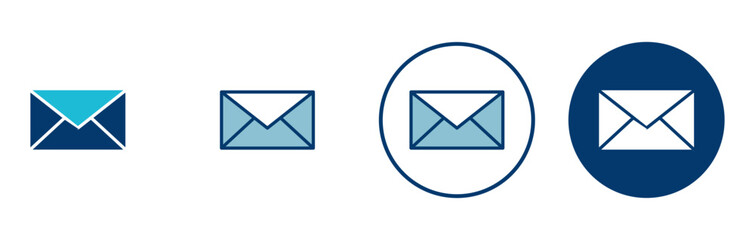 Mail vector vector icon isolated on white background. E-mail icon. Envelope illustration. Message