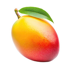 Fresh mango with vibrant yellow and red skin, showcasing its natural beauty and healthy appeal.
