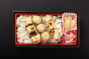 塩　焼き鳥弁当