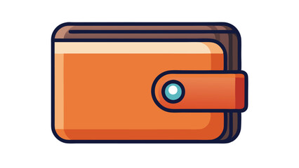 Unique multiple color variation wallet icon, vector illustration on white background.