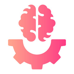 gear gradient icon