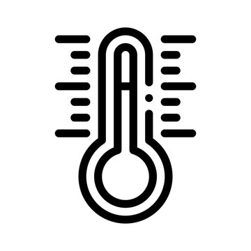 recommend clip art: thermometer line icon
