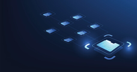 Document management system concept. Document management information system icon. organize, and manage digital documents. Centralized repository for storage, and distribution. © Chor muang