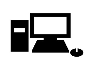 デスクトップパソコンのアイコン