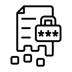 Data Encryption Icon