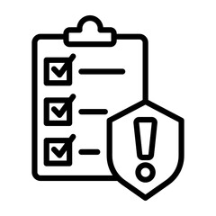 Risk Assessment Icon