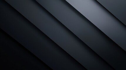 Obraz premium Minimalist Dark Gradient Wallpaper. Beautiful Black And Grey Wallpaper.