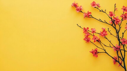 A plain yellow background with a simple and clean appearance, perfect for minimalist designs or as a bright, solid backdrop.