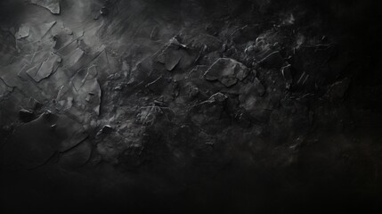 Dark Abstract Texture Background   Black Concrete Wall