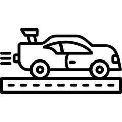 Race Car Icon