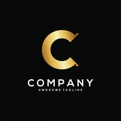 Letter C logo design